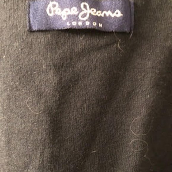 UNISEX VINTAGE PEPE JEANS NAVY SWEATSHIRT SIZE M - Picture 6 of 6